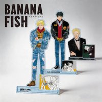 Anime Banana Fish Acrylic Stand Keychain Ash Lynx Okumura Eiji Cartoon Figure Desktop Decor Kawaii Fans Gift Merc