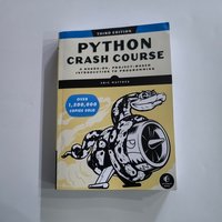 Python Crash Course A Hands-On, Project-Based Introduction to Programming Paperback English book