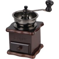 Retro Style With Ceramic Millston Spice Burr Mill Coffee Manual Coffee Bean Grinder Utensils Stainless Steel Handle Mini Wooden