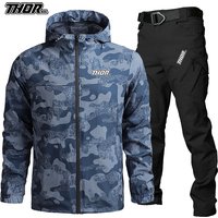 AliExpress Mountain Bike Clothes Set THORSOL Cycling Suit Man 2025 Bicycle Jacket Motocross Trousers MTB Outfit Conjunto De Ciclismo Hombre