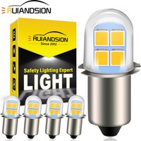 1/2/4PCS E10 P13.5S Small LED 4-6V 2835 Chip Flashlight Universal Replacement Outdoor Camping Hiking Caving Bicycle Lamp 6000K