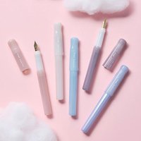 Pilot Kakuno Fountain Pen,Madoromi Smiley Limited Edition F/M Nib Fun&Beginner-Friendly Pen for Handwriting&Calligraphy Practice