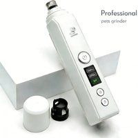 Professional Dog Nail Grinder Electric Pet Nail Trimmer Painless Paws Grooming Machine for Small Medium Large Dog Cats Low Noise
