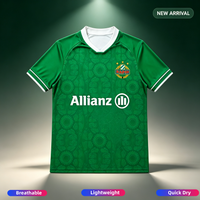 2026_2027 Rapid Wien Fußball 3D Trikot T-Shirt Bequem und Atmungsaktiv Kurzärmelig für Männer und Frauen Locker Geschnitten Fan-Geschenk Oberteil