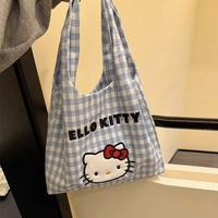 Hello Kitty Large Capacity Backpack Kawaii Student School Bag Cute Cartoon Crossbody Shoulder Bag for Girls Only Bag