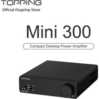 TOPPING Mini 300 HiFi Amplifier 140Wx2 Power Desktop Audio Balanced Class D AMP TRS RCA Home Theater Studio Monitor Speake