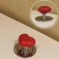 Handle Toilet Press Button Heart Shaped Press Tank Push Switch Toilet Bathing Room Decor Water Press Flush Button Home Tools