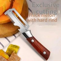 3 in 1 Vegetable Peeler and Serrated Knife with Safe Handle Integrated Bottle Opener for Quick Food Preparation