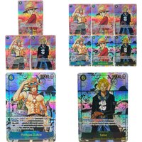 ONE PIECE Collection Cards Sabo Portgas D Ace Monkey D. Luffy OP13 EN DIY High Quality Self Made Game Anime Cards Gift Toy