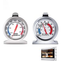 1PCS Freezer Oven Thermometer Bbq Grill Temperature Gauge Best Accurate Stainless Steel Safe Cooker Thermo Meters Baking Tools