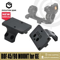 ROF-45 ROF-90 RM Red Dot Sight For GE Scope Mount FOR Rifle AR15 30MM Scope Rings