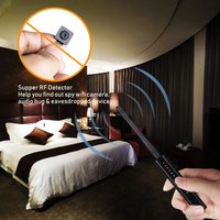 NEW G728 Anti Candid Detector Bug Spy Camera GSM Listen Finder GPS Signal Lens Audio RF Locator Tracker Detects Wireless Scanner