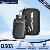VDIAGTOOL D503 for BMW Diagnostic Tools Automotive Scanner Bidirectional Scan Tool 27+ Resets All Functions Lifetime Free Update