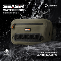 Seasir Waterproof Fishing Waist Bag Multifunctional Suspension large capacity 4L Bag 1680D PVC fishing storage bag