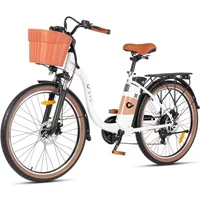 AliExpress NONE DYU C6PRO Electric Bike for Adults 250W Motor City Ebike 36V15.6AH Battery Electric Bike 26 inch tire commuter electric bike
