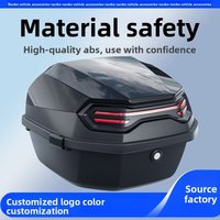 Universal thickened large-sized electric vehicle trunk for Aima, Yadea, Tailg, and Luyuan electric scooters and mopeds