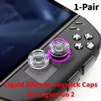2PCS Liquid Silicone Joystick Caps for Lenovo Legion Go 2 Games Console Thumb Grips Cap Cover for Legion Go 2 Gaming Accessories