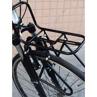 AliExpress Bicycle Front Pannier Rack MTBs Road Bike Cargo Racks Carrier Bag Luggage Shelf Bracket Load Bearing 15kg Cycling Accessories