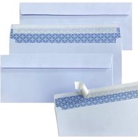 Windowless Business Envelope Self Sealing Secure White Envelope Bulk 10-100PCS Holds A4 Paper Bill Invoice Office Postal Supply