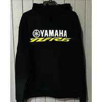 New Yamaha Black Racing Hoodie Men's And Women's Casual Sports Shirt Oversized Y2k Breathable Comfortable Quick Drying Top