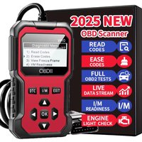 Car OBD2 Scanner Diagnostic Tool Code Reader Engine Fault Code Reader Diagnoses All OBD II Protocol Cars Since 1996 Scan Tool