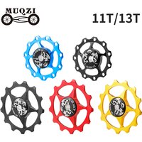 MUQZI MTB Road Bike Pulley 11T 13T Jockey Wheel 7/8/9/10/11 Speed Rear Derailleur Guide Pulley Bicycle Accessories