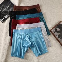 Men Panties Cotton BoxerShorts Man Underwear Mens Boxers Breathable U Convex Male Underpants Sexy Trunks