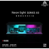 TimeMicro&MoreArt 1:64 Neon light 03 Light version Assembly Scene