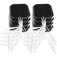 100/50/20/10p Non-woven Electrode Pads 5x5cm EMS Muscle Stimulator Patch Reusable for TENS Acupuncture Digital Massage Machine