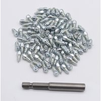 AliExpress AUTOXBERT 100Pcs 4*9mm Snow Screw Tire Studs Anti Skid Falling Spikes Wheel Tyres For Car Motorcycle Bicycle Boots Winter Emergency