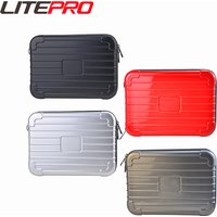 JKLitepro Bicycle Front Frame Lovely Pig Nose Bag 10 Inch Rainproof Hard Shell Key Mobile Phone Zipper Bag Suitcase For Brompton