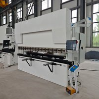 Industrial CNC Hydraulic Press Brake 200T 4000mm Metal Plate Bender with Crowning System and Professional Tooling Kits