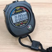 Multi-Function Digital Stopwatch Timer – Large Display with Date, Time, and Alarm, Perfect for Sports Coaches and Athletes