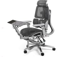 D-MOUNT HIGH OK5031 Multi Functional Gas Spring Arm Laptop Tray Holder Around Chair Legs Lazy Office Stand + Mouse Plate Mount