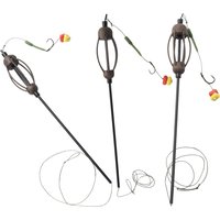 1pc Bait Cage Carp Fishing Feeder Fishing Baits Cage 70cm Fishing Rig Hook Accessories Cage Feeder Terminal Tackle Sinker Design
