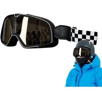 AliExpress NONE Riding Goggles Vintage Dustproof Racing Goggles Motocross Riding Goggles Windproof Dustproof Motorcycle Skiing Goggles For Men