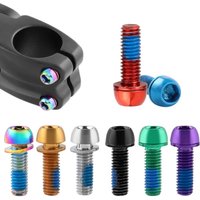 AliExpress TOOPRE 2025 MUQZI 6pcs M6x17mm Disc Brake Caliper Bolts Bike Stem Bolt MTB Crank Arm Screw With Washer Bicycle Parts