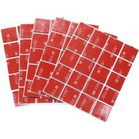 100sheets /bag Stationery Tape Gray Double-Sided Acrylic Foam Strong Rubber Container Hook Mobile Phone Holder 20x20mm