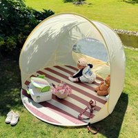 Portable Automatic Pop Up Camping Tent Instant Setup UV Protection Sunshade Tent for 2-4 People Picnic Tent Beach