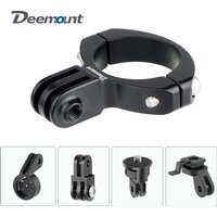Deemount Rear Light Stand Fit Tube Dia. 28-32mm Seatpost Install For TREK Magicshine Lamp 3-fork Holder Fits Interface Adaption
