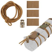 Tactical Bungee Elastic Fasten Strap National Flag Organizer Cord for Old Glory Fans MOLLE Vest Tool Attachment Kit 82"