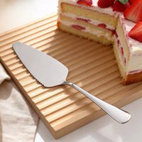 Two sets of stainless steel pizzas, a cake cutter, suitable for use in kitchens, restaurants, weddings, birthday parties, etc.