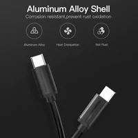 60W Type C to Type C Fast Charging Phone Data Cables Quick Charge 3.0 Data Cords 0.3m/0.5/1m/1.5m/2m USB C Fast Charging Wire