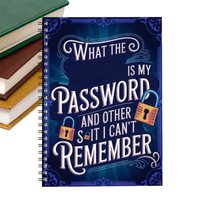 Username Password Book Personal Information Keeping Journal Password Keeping Book for Seniors Grandparents Mother Father Youth