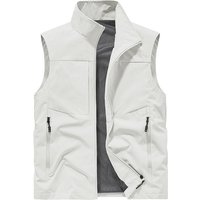 New Summer Men Outdoor Waterproof Quick Drying Cargo Vests Male Thin Mesh Breathable Waistcoats Climbing Sleeveless Jackets 5XL