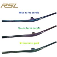 AliExpress ULLICYC Bike RSL mountain bike full carbon fiber handlebars, integrated handlebars, XC bar, gradient color, 27.5mm Rise MTB accessories