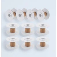 10Pcs Durable Paper Thread Spools Knitting Winding Bobbins for Embroidery Sewing DIY Weaving Spools Craft Organizer