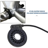 Electric Bicycle Pedal Sensor KT-V12L Easy Fitting Hall Speed Cadence Pedal Black Dual PAS Sensor Parts Ebike Sensors Assis H7A0