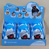 Anime Pingu Gashapon Blind Box Cute Surprise Mystery Boxes Figures Model Toys Cartoon Kawaii Desktop Decor Kid Gift