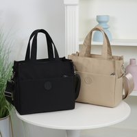 DLIU, solid color, large capacity, crossbody bag, handbag, lunch bag, miscellaneous storage pouch, perfect for going outShopping